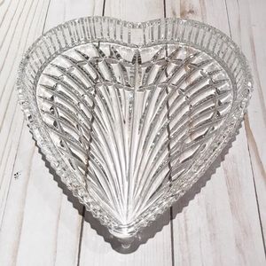 WATERFORD CRYSTAL | 7” Heart Dish